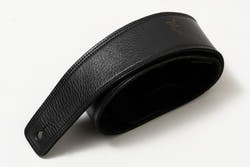 【used】Moody Straps / 2.5 Inch Black / Black Suede Standard Tail【GIB Yokohama】