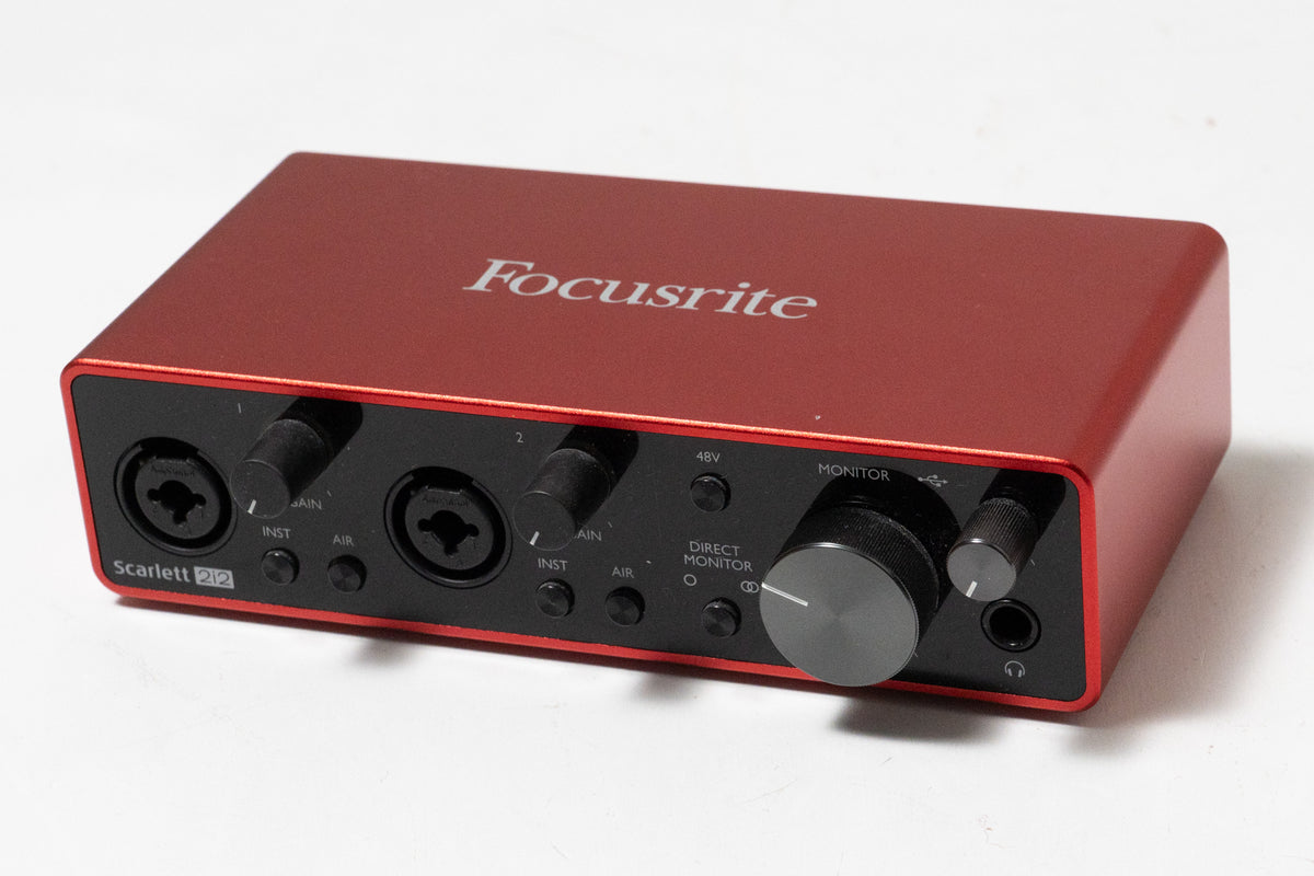 【used】Focusrite / Scarlett 2i2 gen.3 Studio Pack【GIB Yokohama】