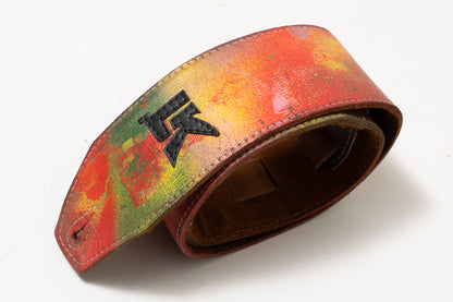 【used】LK Straps / Spray Paint Yellow Green Red 3.3inch【GIB Yokohama】