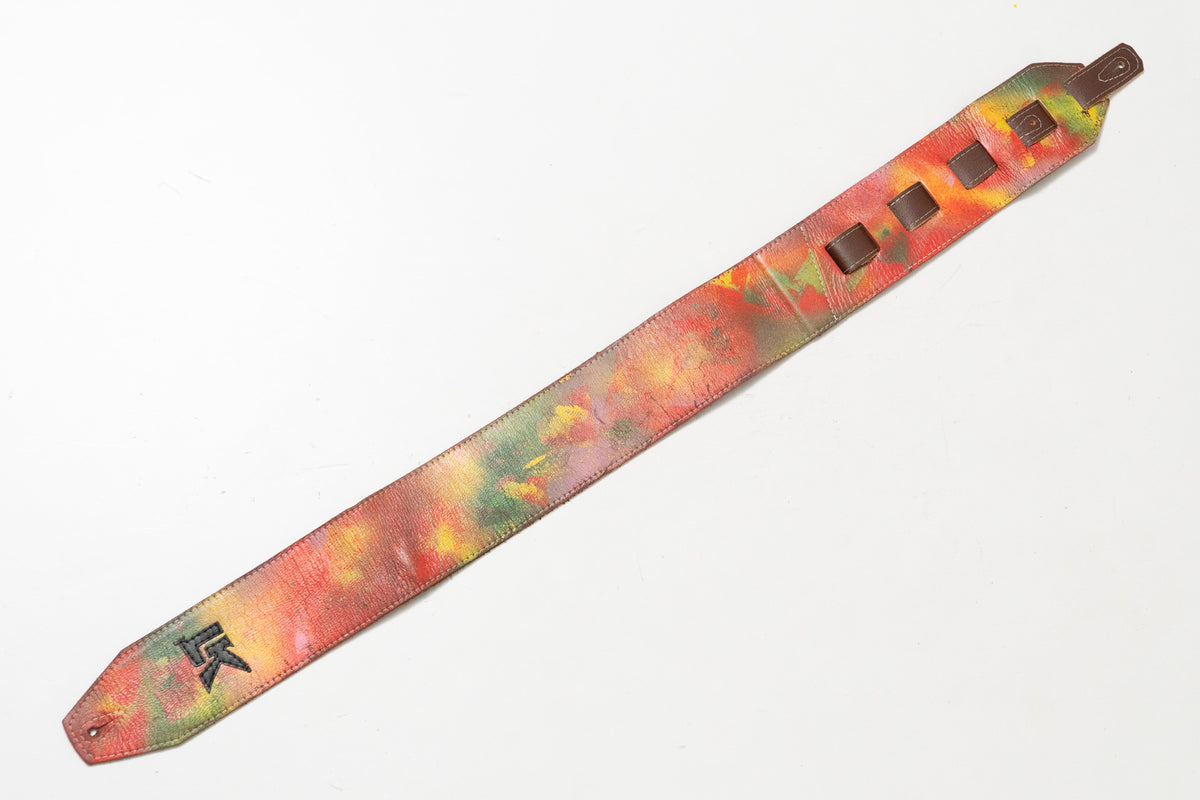 【used】LK Straps / Spray Paint Yellow Green Red 3.3inch【GIB Yokohama】