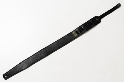 【used】Moody Straps / 2.5 Inch Black / Black Suede Standard Tail【GIB Yokohama】