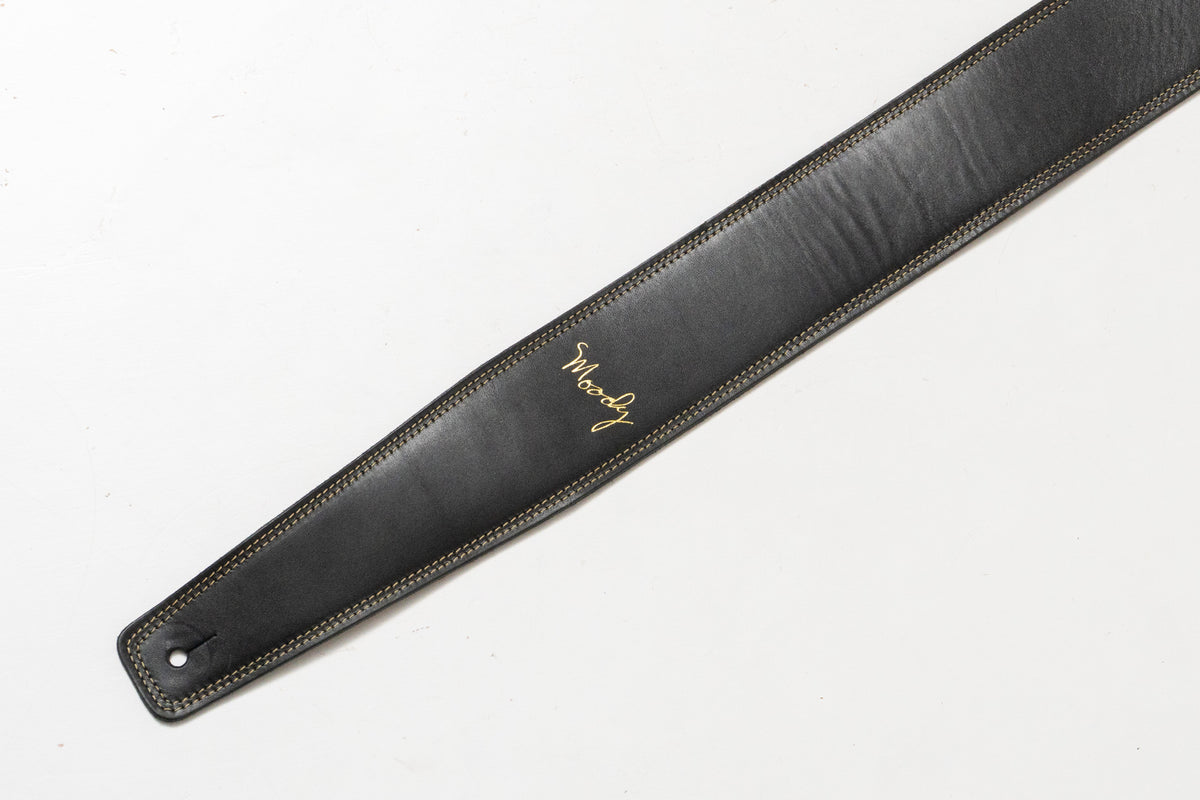 【used】Moody Straps / 2.5 Inch Black/Tobacco Suede Standard Tail【GIB Yokohama】