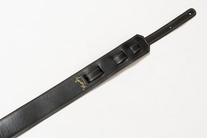 【used】Moody Straps / 2.5 Inch Black/Tobacco Suede Standard Tail【GIB Yokohama】