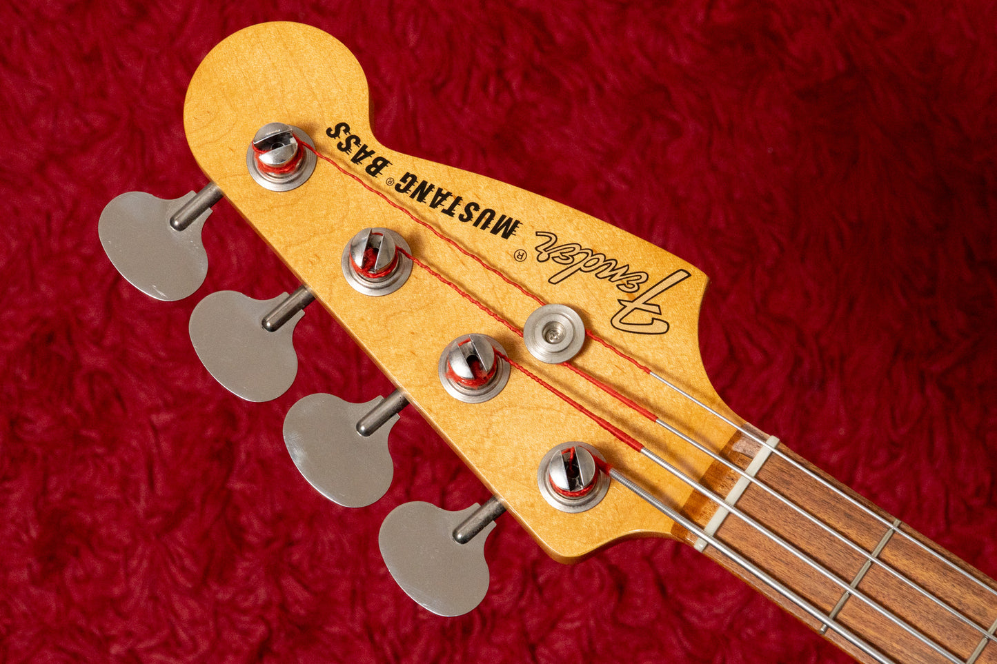 【used】Fender / Vintera 60s Mustang Bass Fiesta Red 2022 3.530kg #MX22060451【GIB Yokohama】
