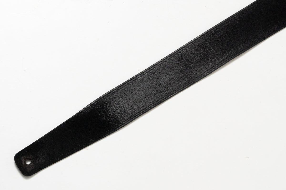 【used】Moody Straps / 2.5 Inch Black / Black Suede Standard Tail【GIB Yokohama】