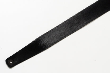 【used】Moody Straps / 2.5 Inch Black / Black Suede Standard Tail【GIB Yokohama】