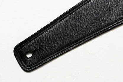 【used】Moody Straps / 2.5 Inch Black / Black Suede Standard Tail【GIB Yokohama】