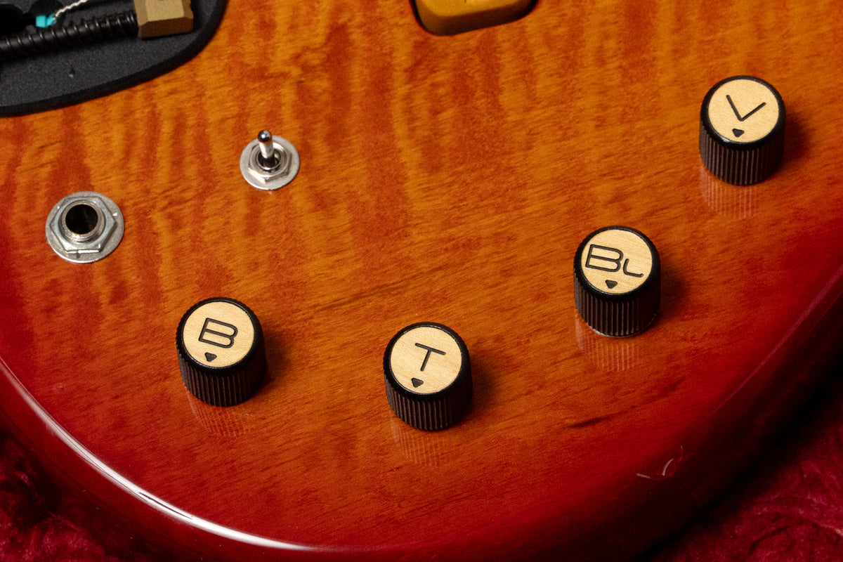 【used】Valiant Guitars / TNT5 Red Flame Maple 3.965kg #T21028【Consignment】【GIB Yokohama】