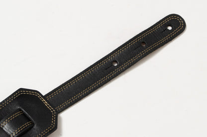 【used】Moody Straps / 2.5 Inch Black/Tobacco Suede Standard Tail【GIB Yokohama】