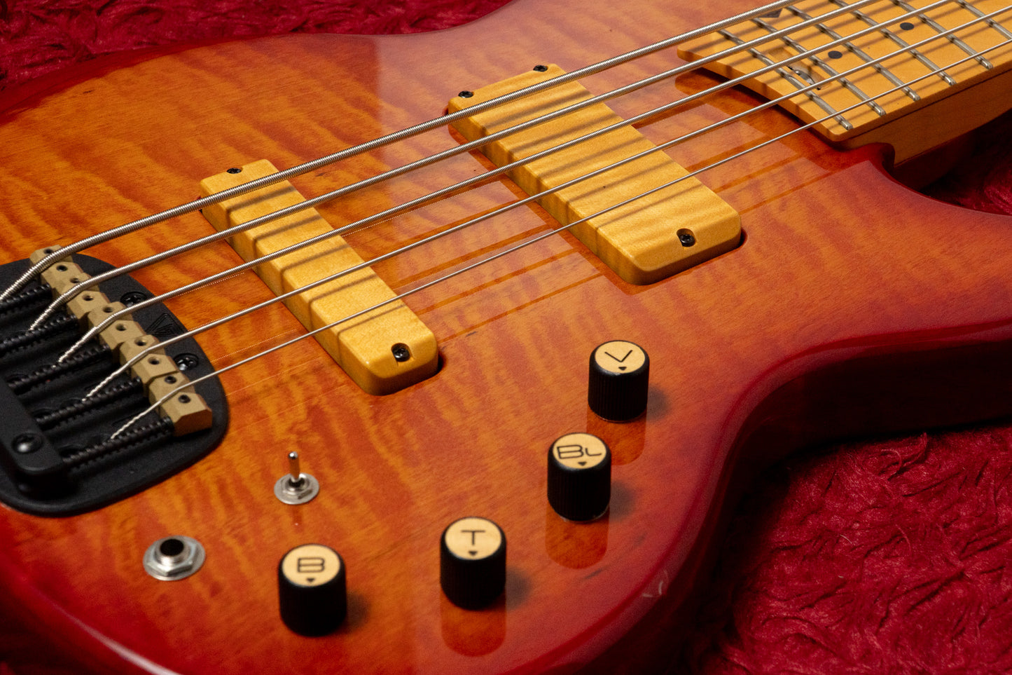 【used】Valiant Guitars / TNT5 Red Flame Maple 3.965kg #T21028【Consignment】【GIB Yokohama】