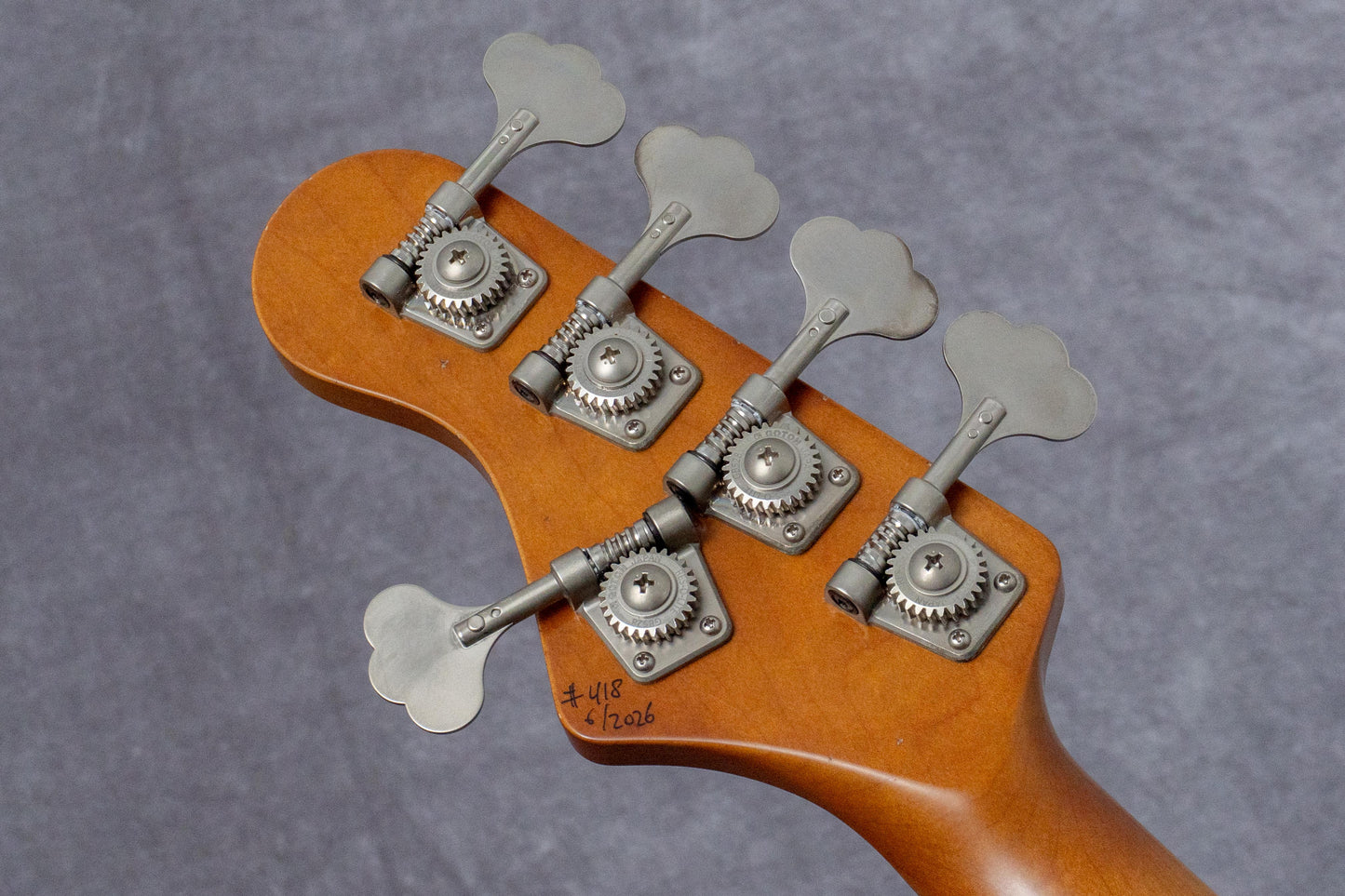 【new】De Gier / Bebop 5 Classic Ice Blue Metallic Aged 3.915kg #418【GIB Hyogo】【Plek-adjusted】