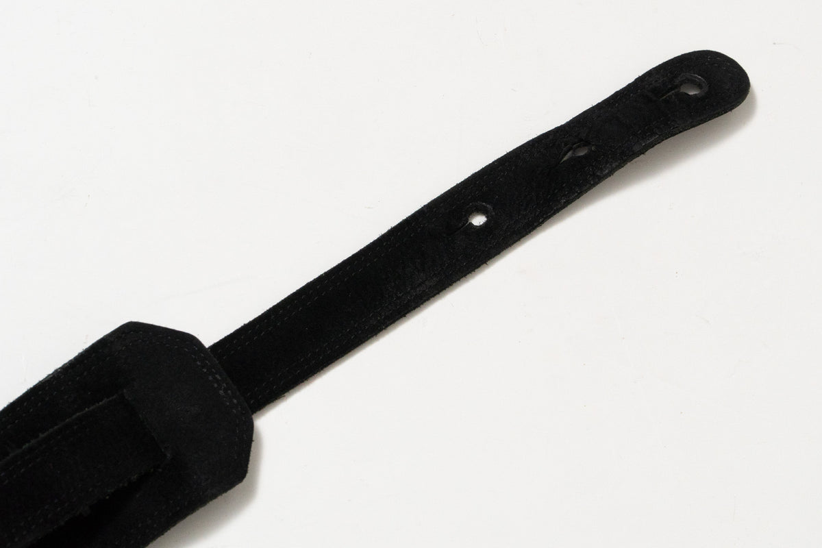 【used】Moody Straps / 2.5 Inch Black / Black Suede Standard Tail【GIB Yokohama】