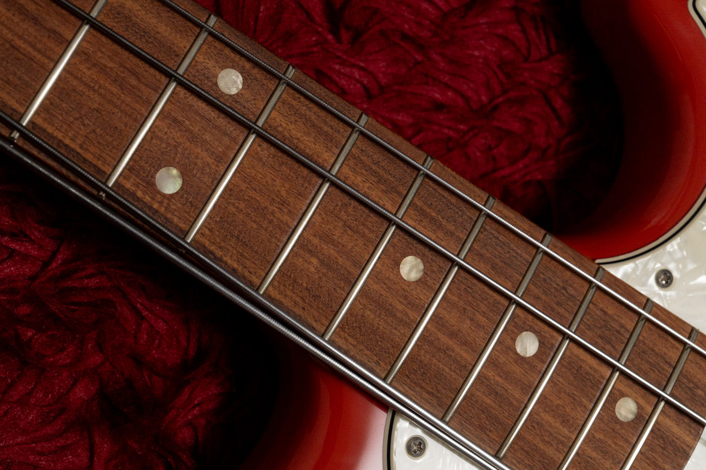 【used】Fender / Vintera 60s Mustang Bass Fiesta Red 2022 3.530kg #MX22060451【GIB Yokohama】