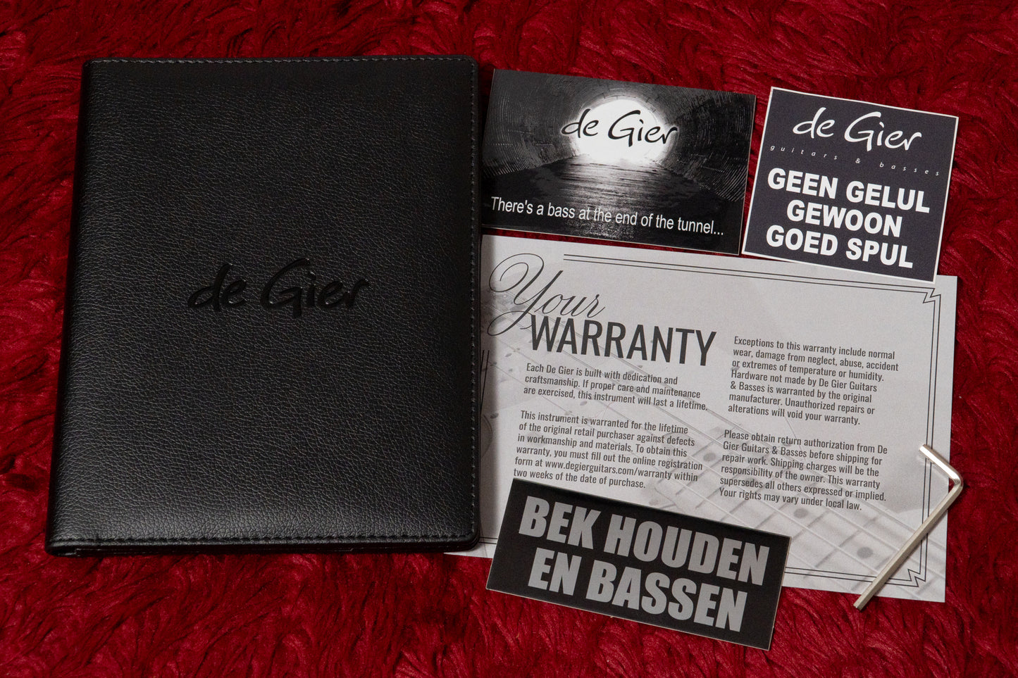 【new】De Gier / Bebop 5 Classic Firemist Silver Aged 3.825kg #416【GIB Yokohama】