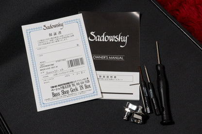【used】Sadowsky / MX20 UV5 TBT/R 2026 3.835kg #SMX A 000273-26【GIB Yokohama】