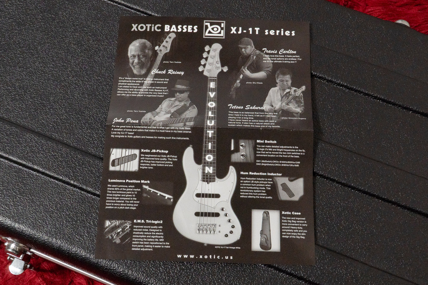 【used】Xotic / XJ-1T 5st Black Cherry Metallic 2011 4.485kg #484【GIB Yokohama】
