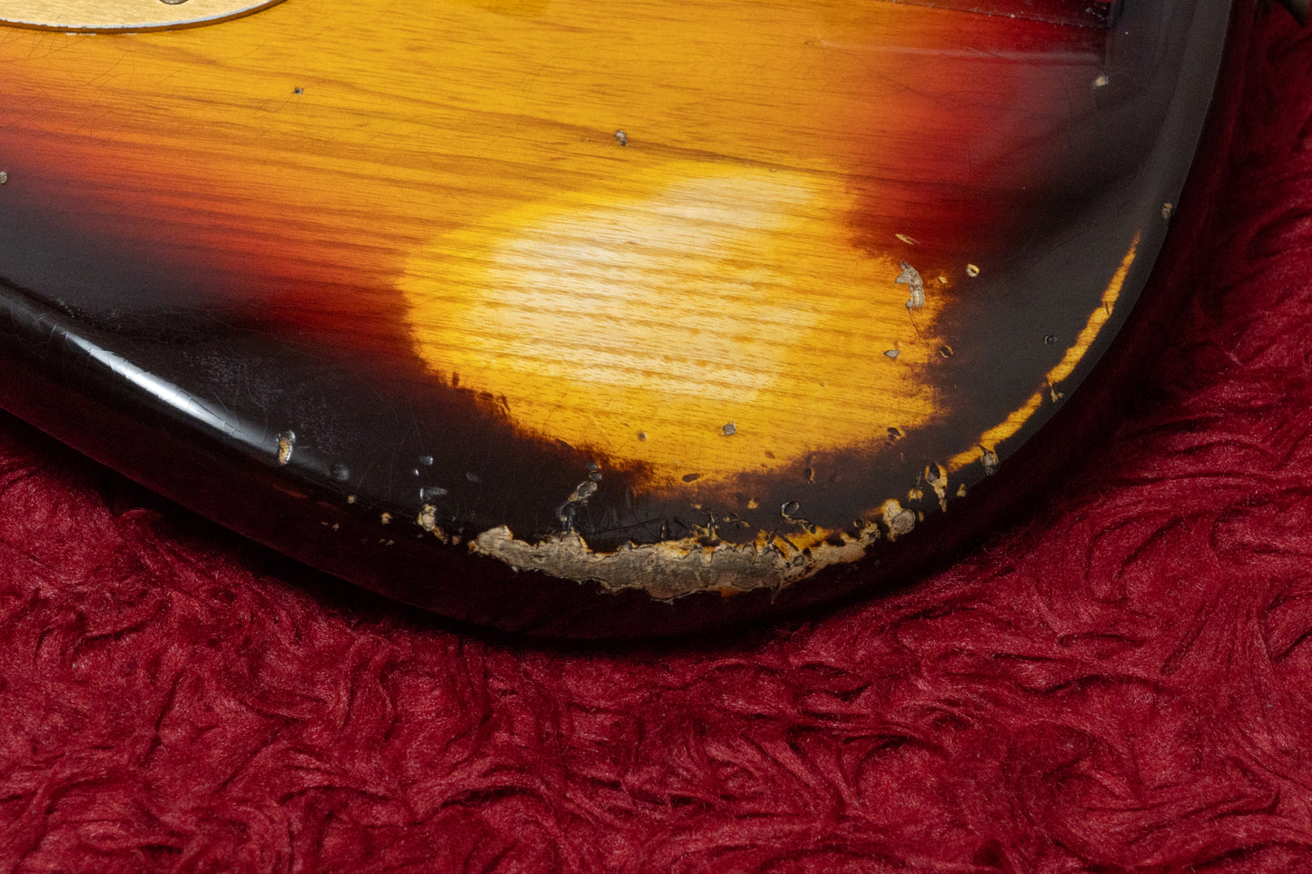 【used】Fender Custom Shop / Limited Edition 1959 Precision Bass Special Relic 3 Tone Sunburst 2024 4.385kg #CZ576521【GIB Yokohama】