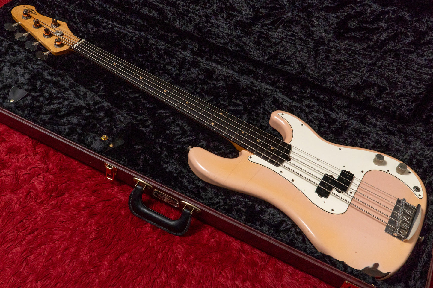 【used】RS Guitarworks / Old Friend 59 CONTOUR Bass V Shell Pink 2018 4.115kg #RS1018-3【GIB Yokohama】