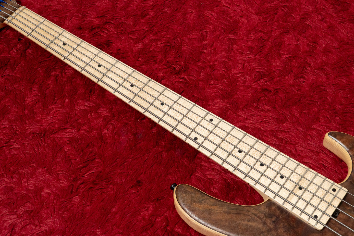 【new】Sadowsky / CS24 MS5 Ash/Black Walnut Burl/Natural Transparent Satin 3.580kg #F000386-26【GIB Yokohama】