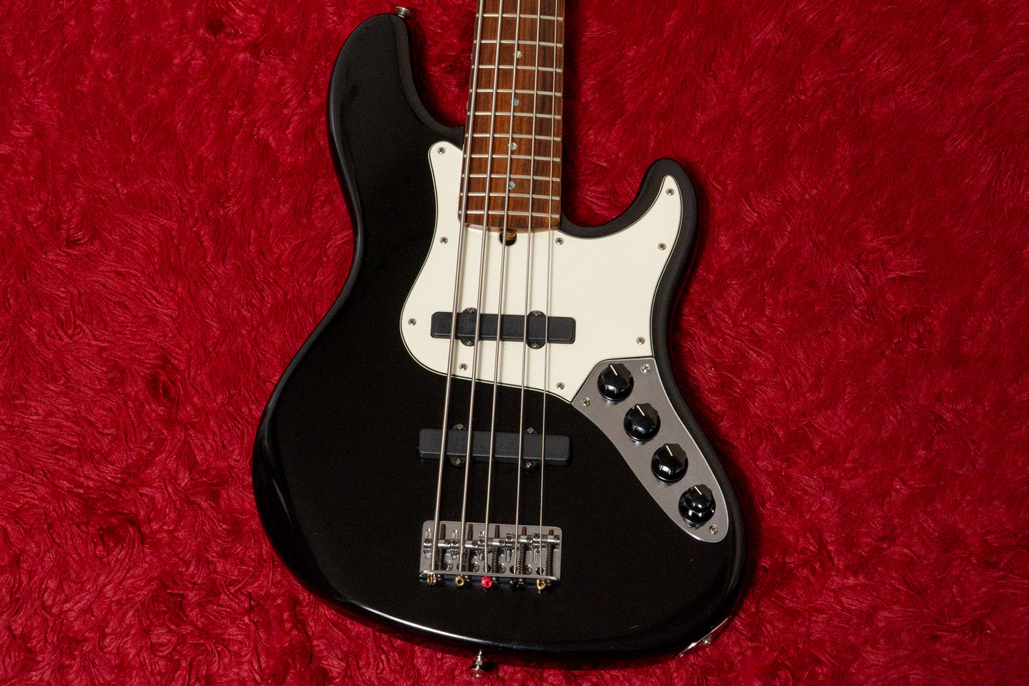 【used】Fender / American Deluxe Jazz Bass V Bartolini mod. BLK 2000 4.335kg #DN920547【GIB Yokohama】