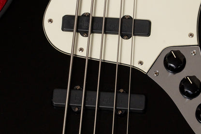 【used】Fender / American Deluxe Jazz Bass V Bartolini mod. BLK 2000 4.335kg #DN920547【GIB Yokohama】