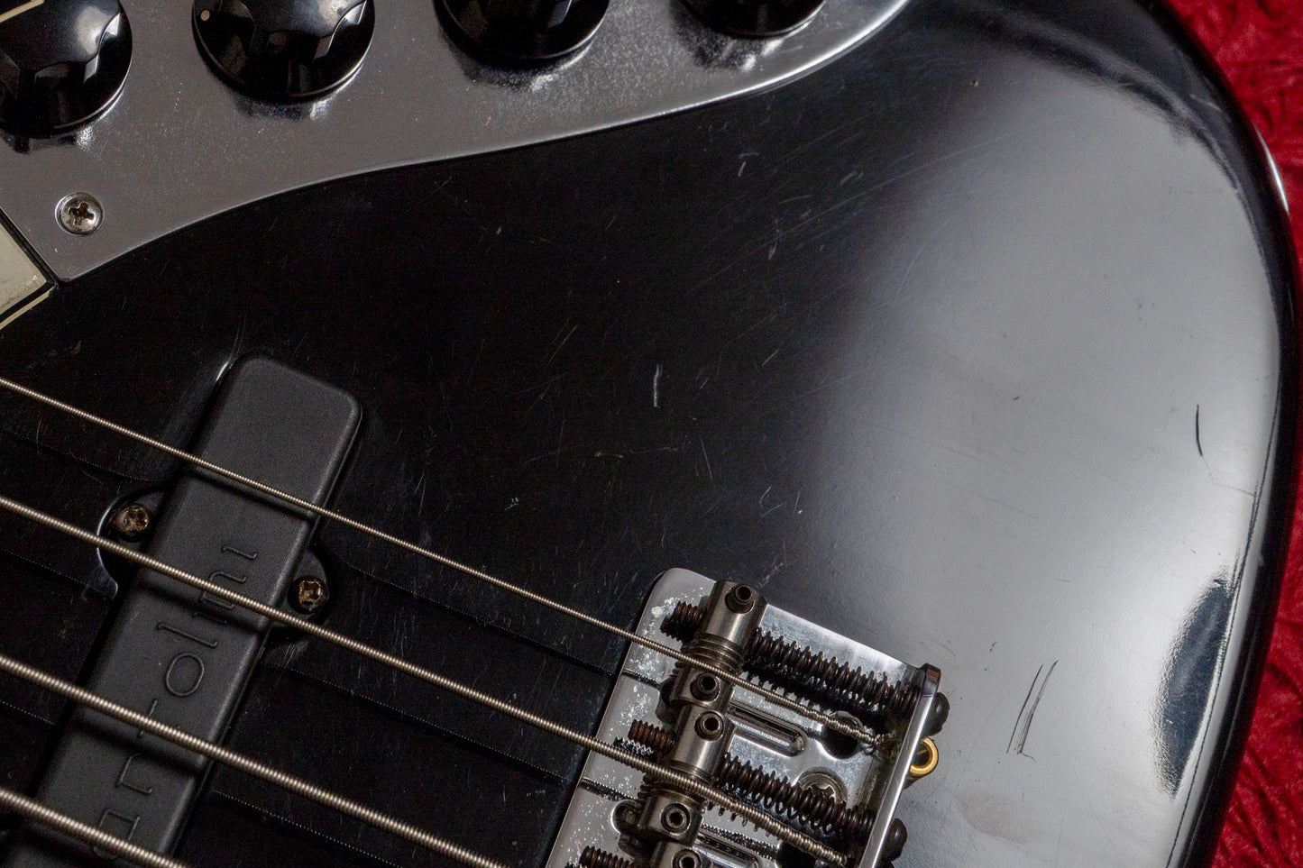 【used】Fender / American Deluxe Jazz Bass V Bartolini mod. BLK 2000 4.335kg #DN920547【GIB Yokohama】