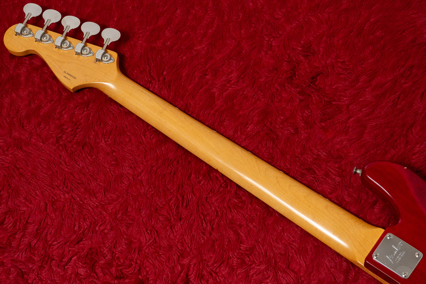 【used】Fender / American deluxe Jazz Bass V Red passive mod. 1998 4.445kg #DN805295【GIB Yokohama】