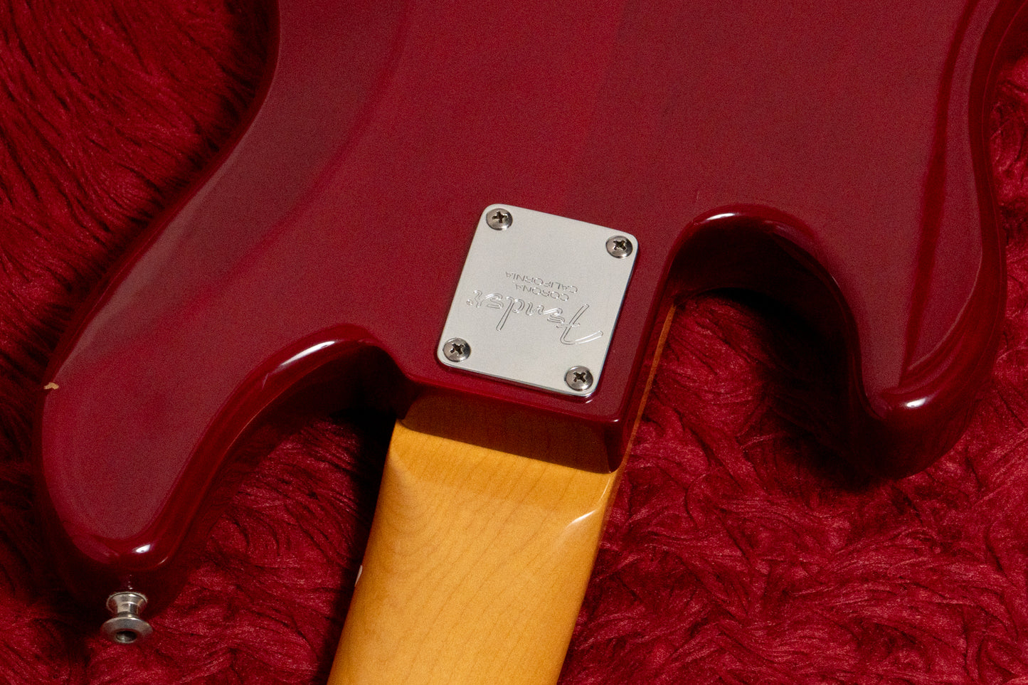 【used】Fender / American deluxe Jazz Bass V Red passive mod. 1998 4.445kg #DN805295【GIB Yokohama】