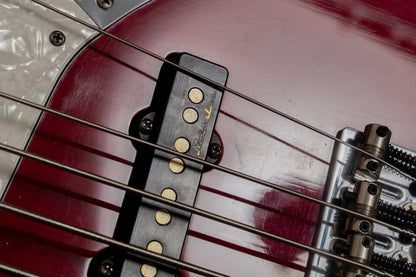 【used】Fender / American deluxe Jazz Bass V Red passive mod. 1998 4.445kg #DN805295【GIB Yokohama】