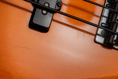 【used】Sadowsky NYC / Vintage 4st J Bass Candy Apple Orange Metallic 2014 3.695kg #6756【GIB Yokohama】