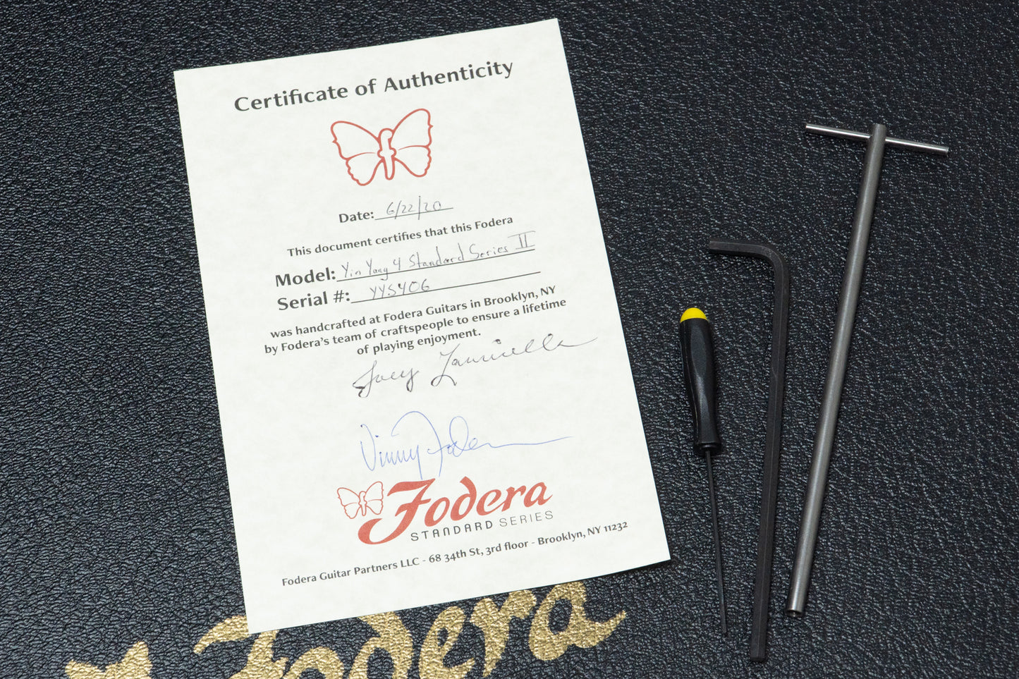【used】Fodera / Yin Yang 4 Standard Series II 2020 4.015kg #YYS406【GIB Yokohama】