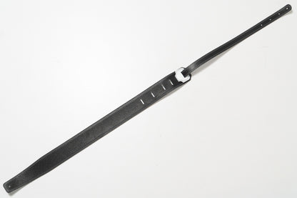【new】Moody Straps / 2.5 Inch White/Black  Leather Long Tail【GIB Yokohama】