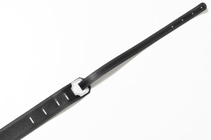 【new】Moody Straps / 2.5 Inch White/Black  Leather Long Tail【GIB Yokohama】