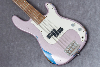 【new】Capurso Guitars / The Spiral P 520 Vintage Lavender Pink Over Blue Aged 4.02kg【GIB Hyogo】【Plek-adjusted】