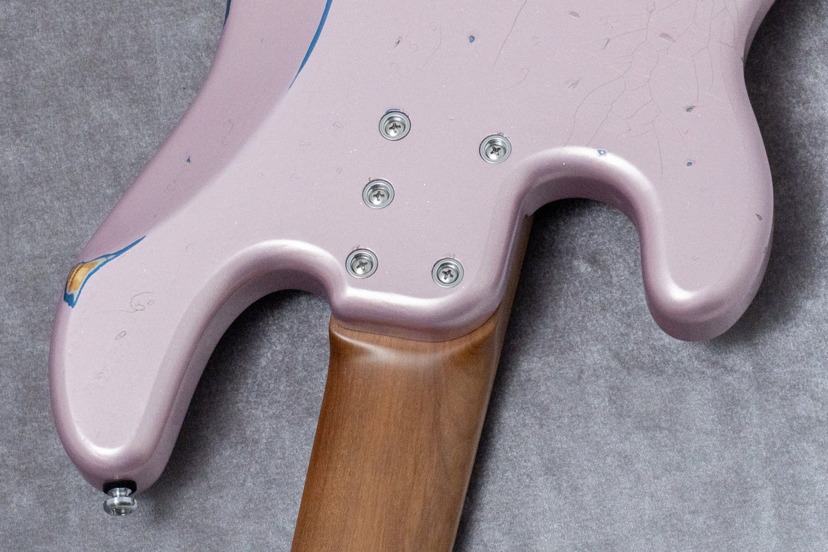 【new】Capurso Guitars / The Spiral P 520 Vintage Lavender Pink Over Blue Aged 4.02kg【GIB Hyogo】【Plek-adjusted】