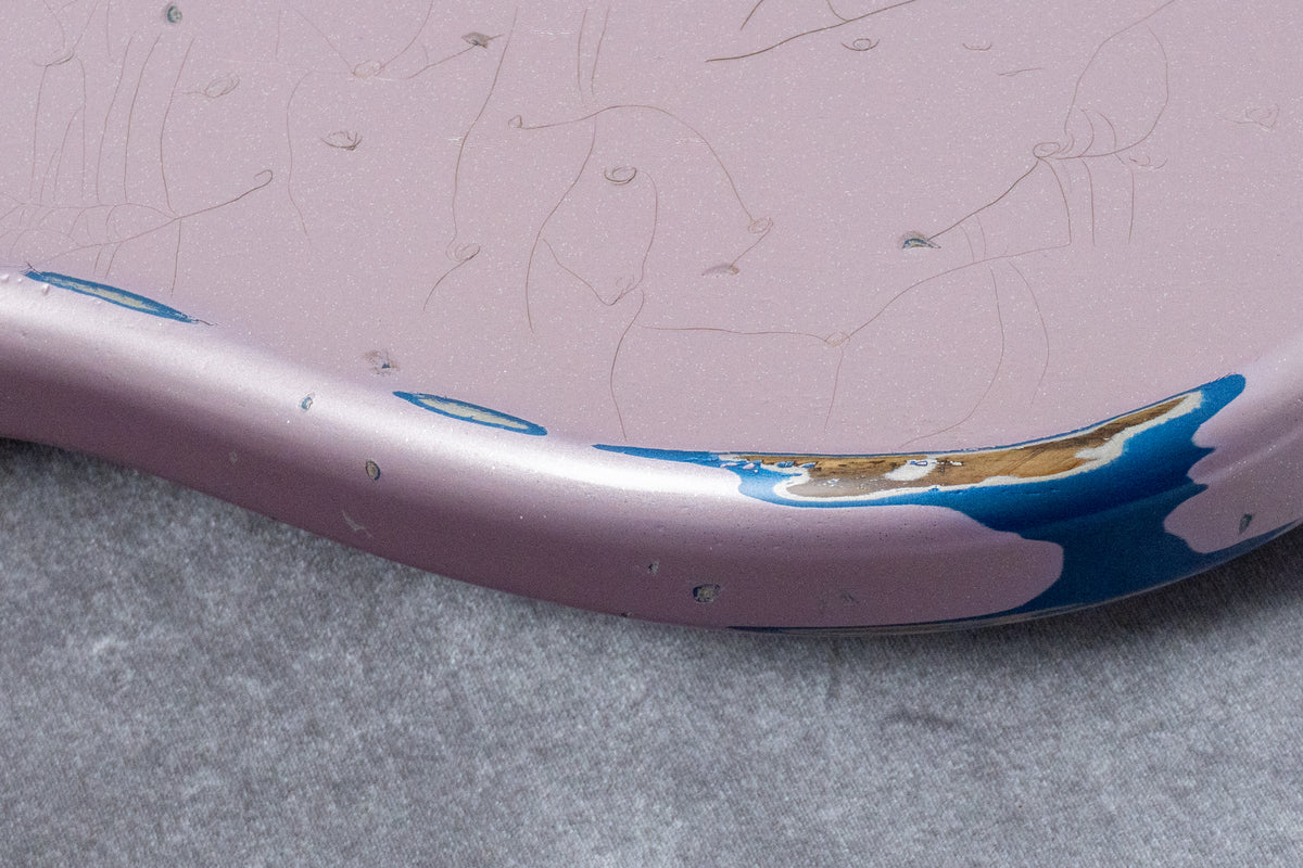 【new】Capurso Guitars / The Spiral P 520 Vintage Lavender Pink Over Blue Aged 4.02kg【GIB Hyogo】【Plek-adjusted】