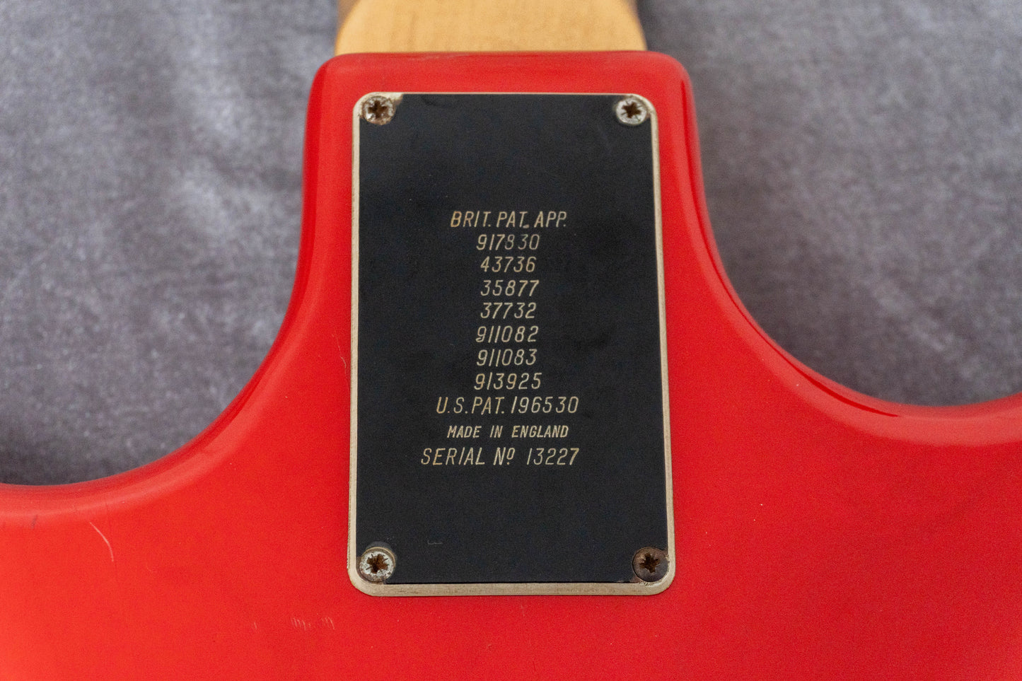 【used】Burns / Baby Bison Bass 1965-1966 4.68kg #13227【GIB Hyogo】【Plek-adjusted】