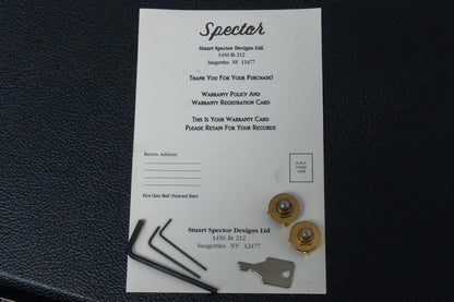 【used】Spector / USA NS-5XL 2007 4.88kg #195【GIB Hyogo】【Plek-adjusted】