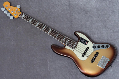 【used】Fender / American Ultra Jazz Bass® V Mocha Burst 2022 4.50kg #US22033700【GIB Hyogo】【Plek-adjusted】