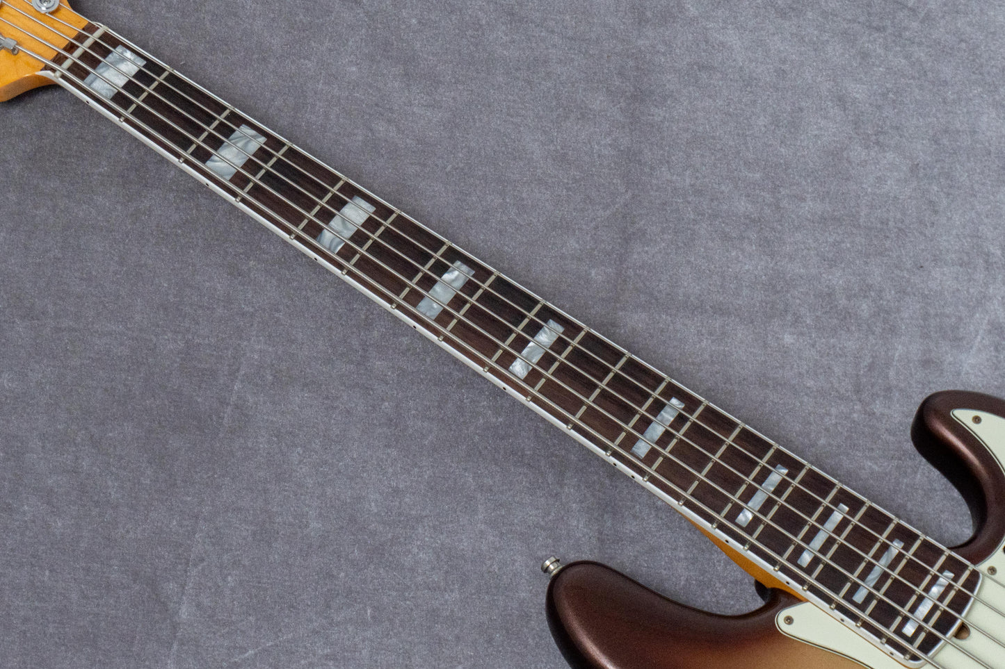 【used】Fender / American Ultra Jazz Bass® V Mocha Burst 2022 4.50kg #US22033700【GIB Hyogo】【Plek-adjusted】