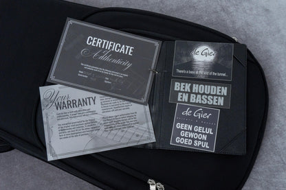 【new】De Gier / Bebop 5 Classic Black Aged 3.875kg #438【GIB Hyogo】