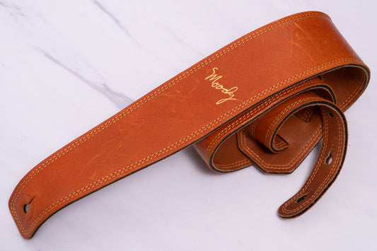 【used】Moody Straps / Leather&Leather2.5" Standard Bitter Marmalade【GIB Yokohama】