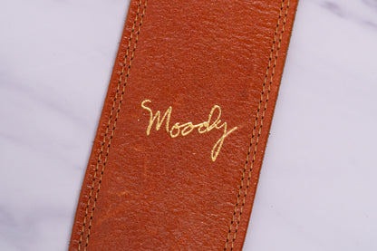 【used】Moody Straps / Leather&Leather2.5" Standard Bitter Marmalade【GIB Yokohama】
