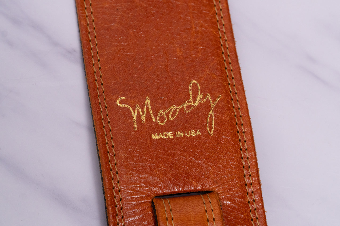 【used】Moody Straps / Leather&Leather2.5" Standard Bitter Marmalade【GIB Yokohama】