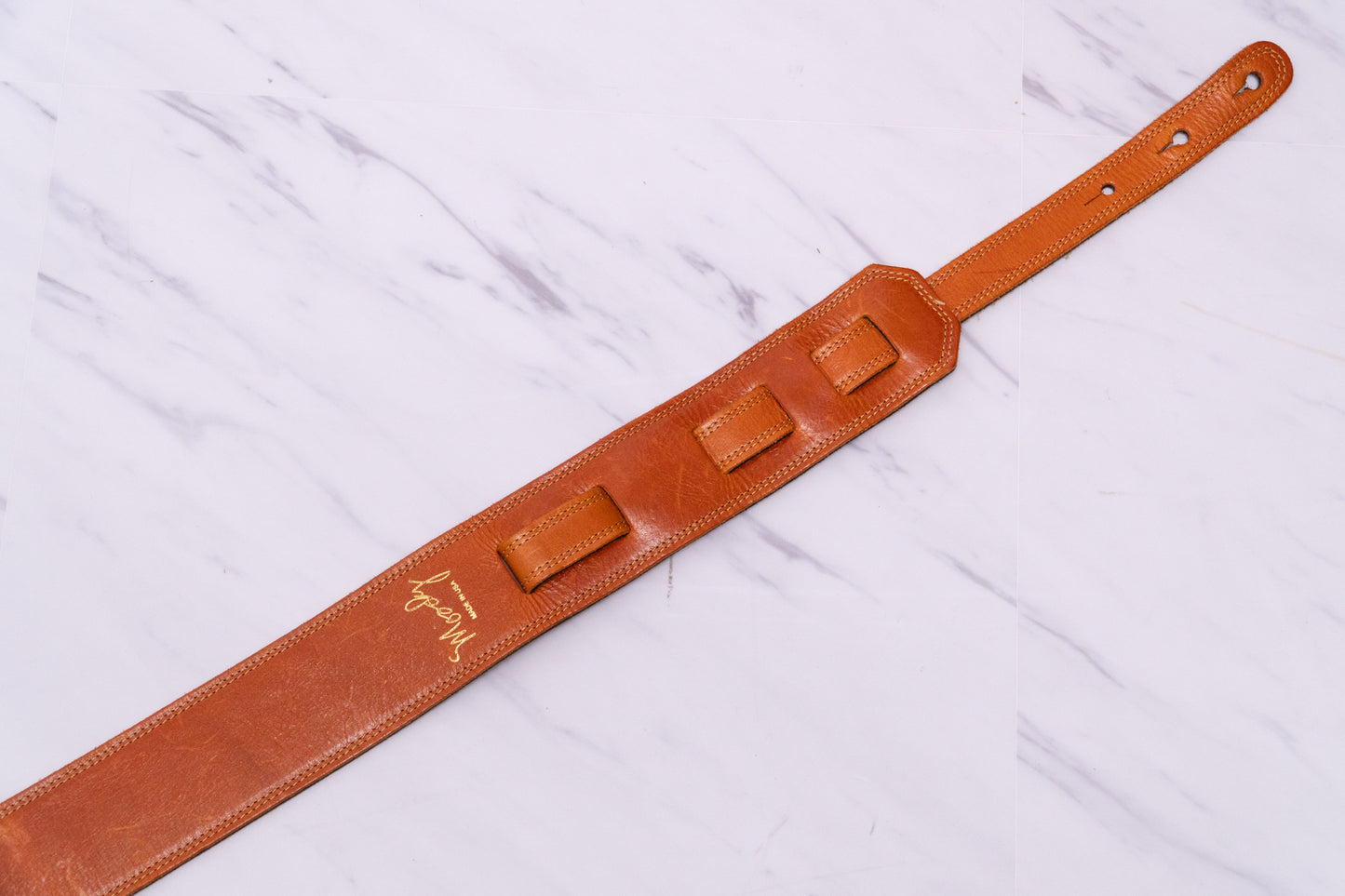 【used】Moody Straps / Leather&Leather2.5" Standard Bitter Marmalade【GIB Yokohama】