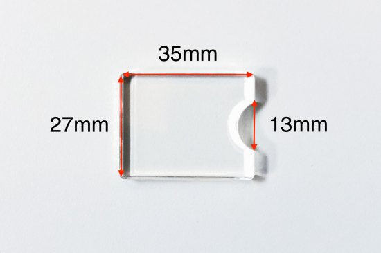 [new] GIB Basic / Finger Ramp for PB mini Acryl PBmNNAN [Yokohama]