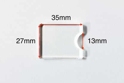 [new] GIB Basic / Finger Ramp for PB mini Acryl PBmNNAN [Yokohama]