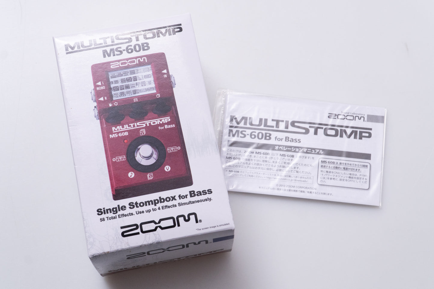 【used】ZOOM / MULTISTOMP MS-60B【GIB Yokohama】