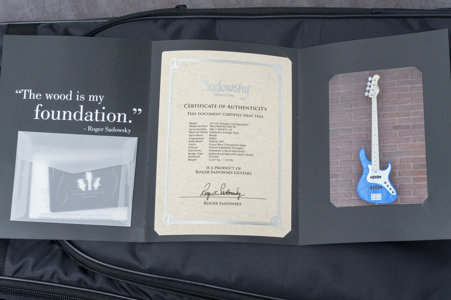 【outlet】Sadowsky / ML24 VJ4 ASH BLT STN 3.350kg【GIB Hyogo】