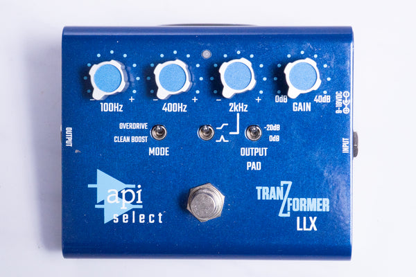 ベース API TranZformer LLX API TranZformer LLX Bass EQ/Boost Pedal with Overdrive